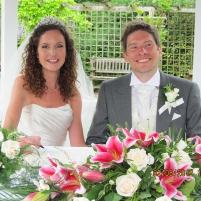 Bridal and Special Occasions : <p>Thank you so much Sam for making me look so good on my wedding day, I did not think thast it was possible. My bridesmaids looked stunning too. Thanks again.</p>
<p>Ash</p>