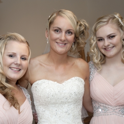 Bridal and Special Occasions : <p>I would like to say a massive thanks to Sam for doing such an amazing job of mine and my 4 bridesmaids make up on my wedding day.</p>
<p>I don't wear much make up, have sensitive eyes and was really worried about my trial as I didn't have a clue what I wanted but you made me feel so relaxed and knew exactly what I wanted even know I didn't how to explain it and knew exactly what suited me. We all looked amazing on the day, the make up wasn't too heavy so we didn't feel too made up but still looked amazing and the make up lasted all day and looked great in the photos, I can't thank you enough!</p>
<p>Laura xxx<br />
</p>